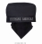 Melnā šefpavāra bandana