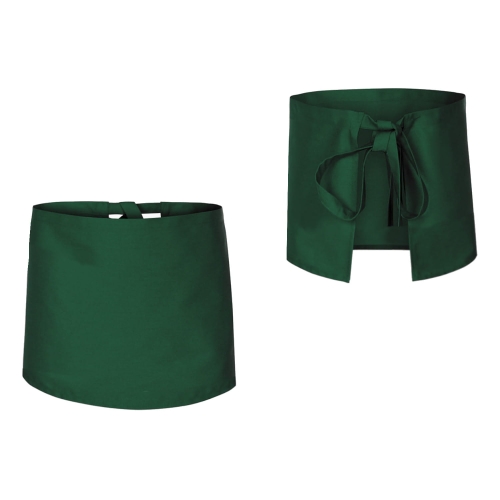 Zaļš bārmeņu priekšauts 40 cm garš