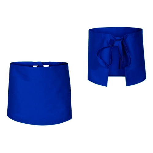 Kokteiļu pavāra priekšauts, zils, 40 cm garš