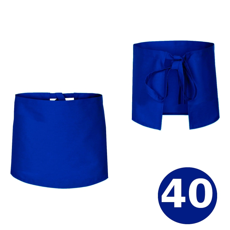Garš priekšauts pavāram zili 40cm