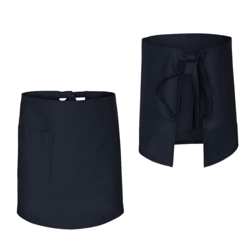 Zilā priekšautu garums 60cm.