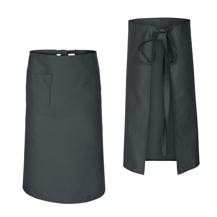 Barmena priekšauts 75 cm pelēks
