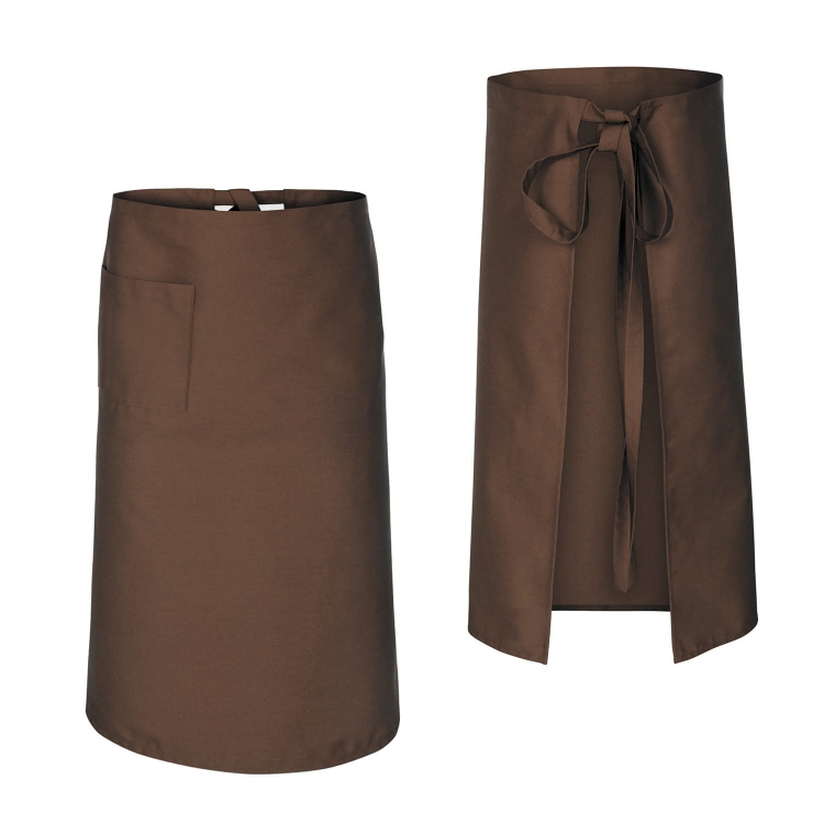 Brūna virtuves priekšautu garums 75 cm