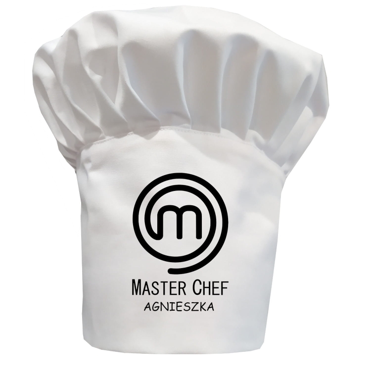 Tavs uzraksts uz šefpavāra cepures Master Chef