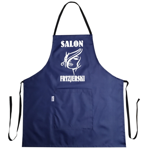 Friziera priekšauts ar grafiku 'Frizētava'