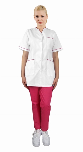 Sieviešu medicīnas komplekts PHARMACY COMFORT ar rozā apdari.