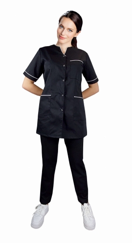 Sieviešu medicīnas komplekts PHARMACY COMFORT ar baltu apdari.