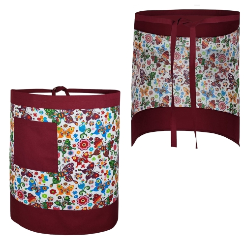 Folklora raksti W4 pavāra priekšauts viesmīlim.