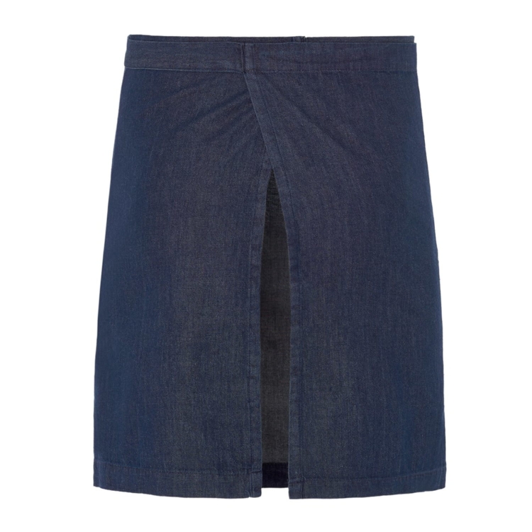 Džinsu bārmeņu priekšauts ar garumu 50cm