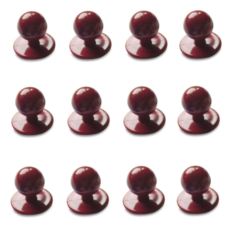 Kulinārijas pogas, bumbiņu formas, dažādas krāsas izvēlei 1 iepakojumā = 10 gab.