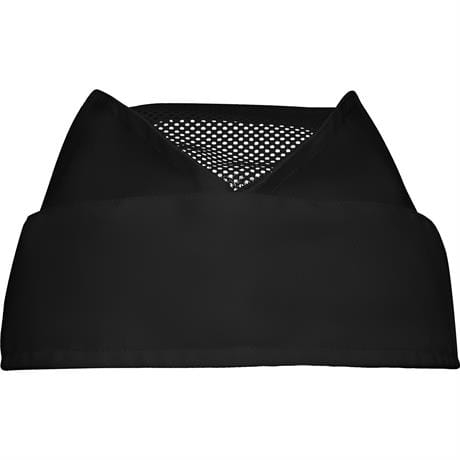 Premium melna cepure ar tīklu furažerka