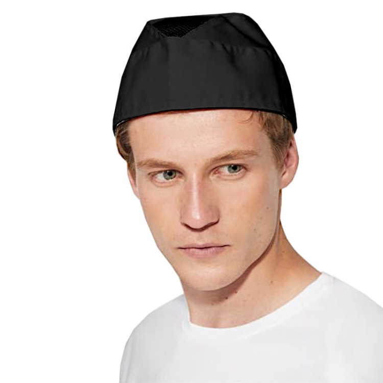 Melna premium tīkla furažerka.