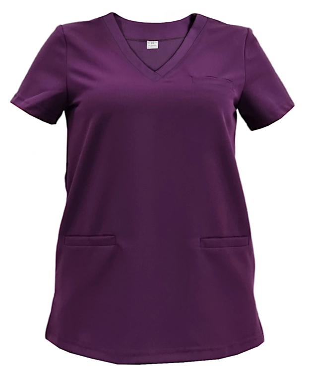 Fioletowa bluza medyczna damska BASIC PREMIUM