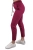 Damskie spodnie medyczne BASIC PREMIUM w kolorze wiśniowym