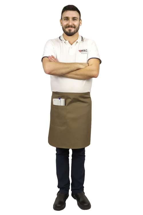 zapaska kelnerska beżowa dł. 50cm