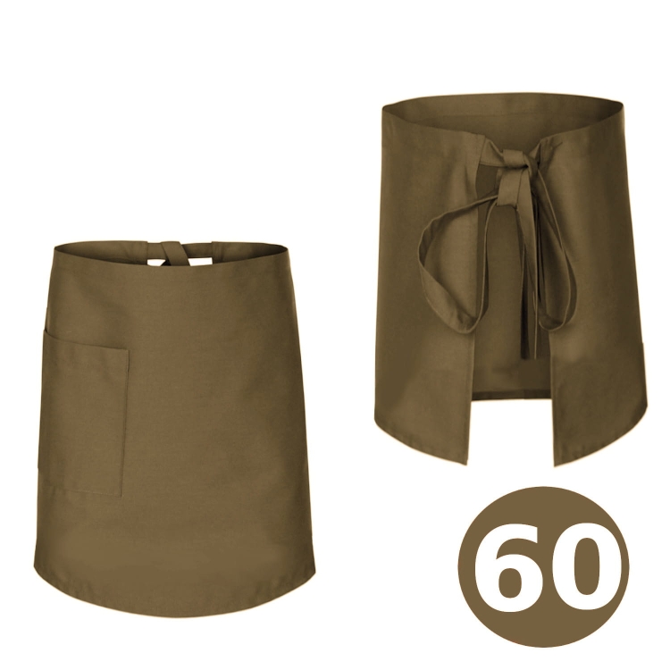 Zapaska barmańska beżowa 60cm długości