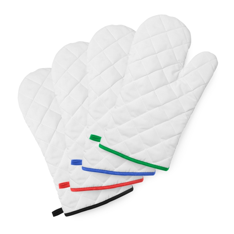 Rękawica kuchenna chabrowa z lamówką