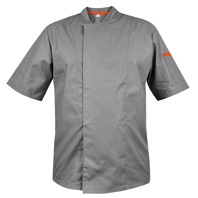 Bluza kucharska w kolorze szarym