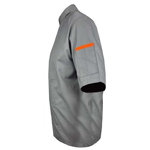 Szara bluza kucharska dla kucharzy