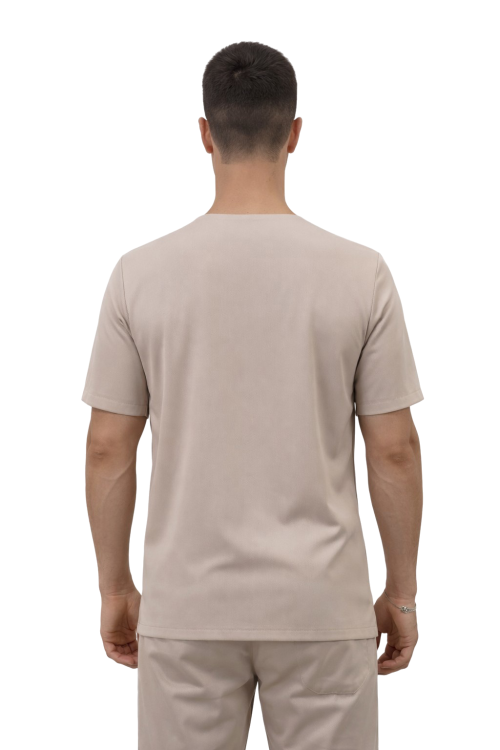 Cherokee Stretch męska bluza medyczna beżowa