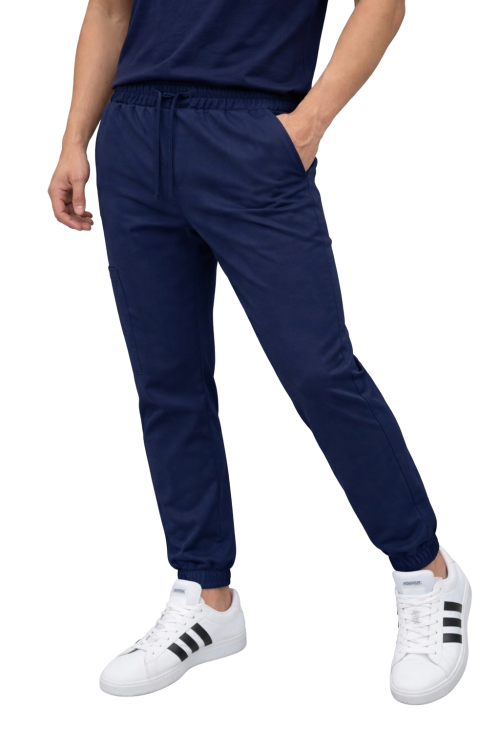 Ciemno granatowespodnie medyczne Cherokee Stretch dla mężczyzn.png