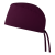 Czepek medyczny chirurgiczny wiązany unisex śliwkowy lewy bok.png