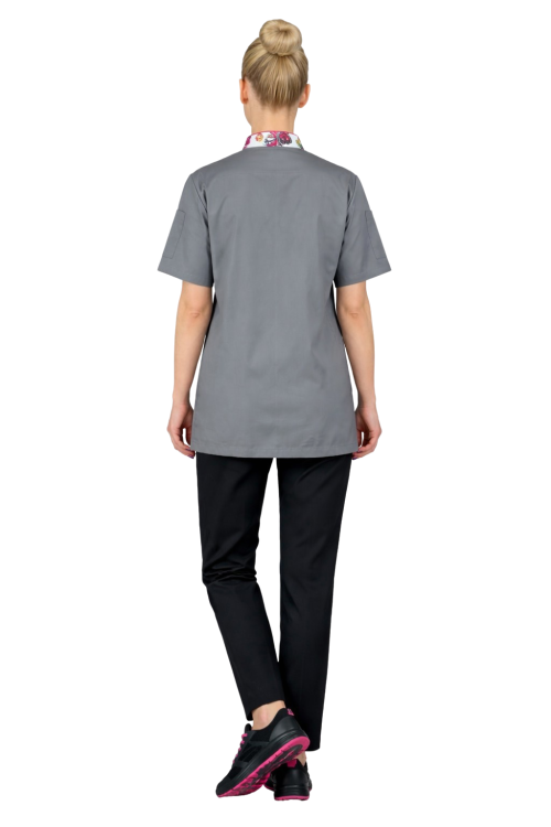 Damski zestaw MASTER CHEF bluza szara  i spodnie czarne