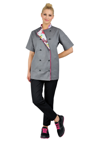 Zestaw damski MASTER CHEF bluza i spodnie motyw w motylki