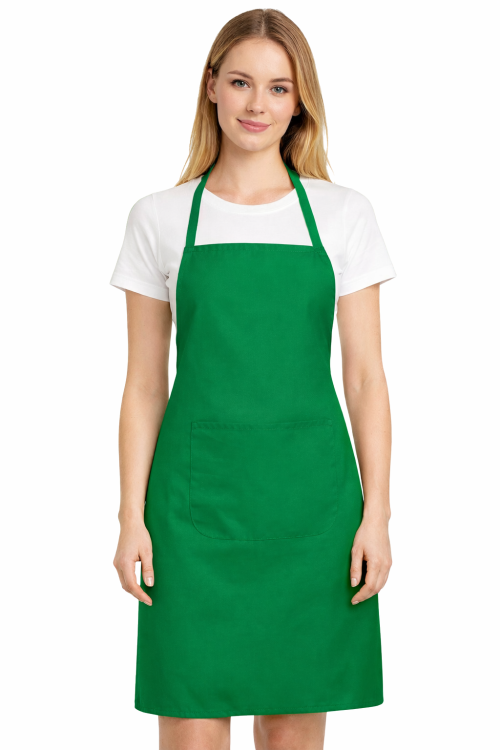 Fartuszek kuchenny gastronomiczny z kieszenienią zielony.png
