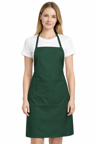 Fartuszek kuchenny gastronomiczny z kieszenienią zielona butelka.png