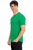 T-shirt męski z krótkim rękawem gramatura 190g żywy zielony widok z boku.png