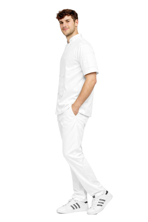 Zestaw gastronomiczny dla kucharza zapinany na napy