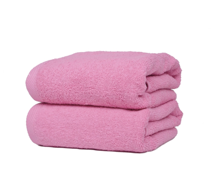 Ręcznik frotte 500 g/m² różowy