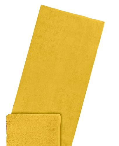 Ręcznik frotte 500 g/m² 100% bawełna żółty