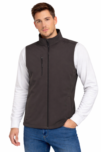 Softschell kamizelka bezrękawnik męski szary.png