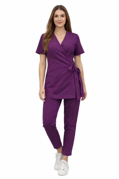 Komplet medyczny  kosmetyczny basic premium w kolorze fioletowym.png