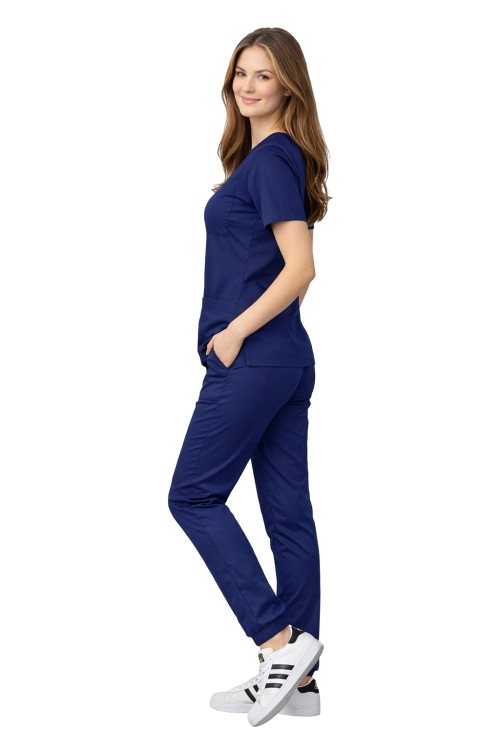 Damski komplet medyczny FLEX w kolorze granatowym.png