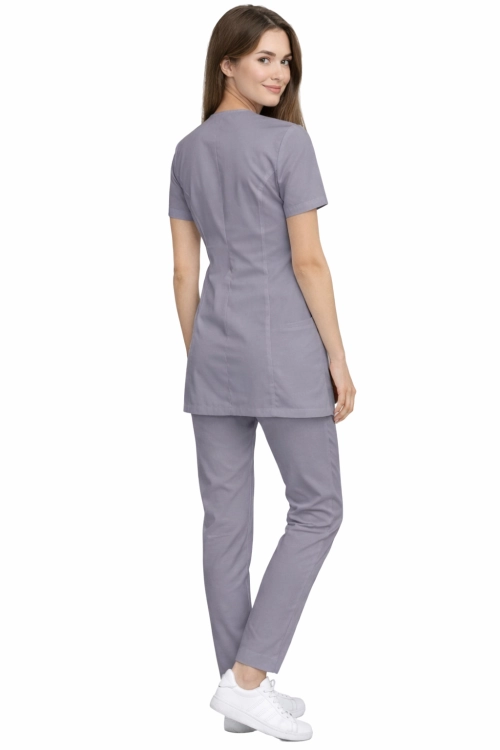 Damski komplet CASUAL PREMIUM w kolorze ciemnym szarym