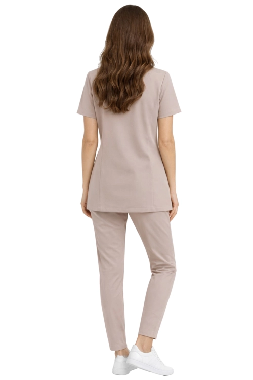 Basic Premium beżowy komplet kosmetyczny dla kobiet