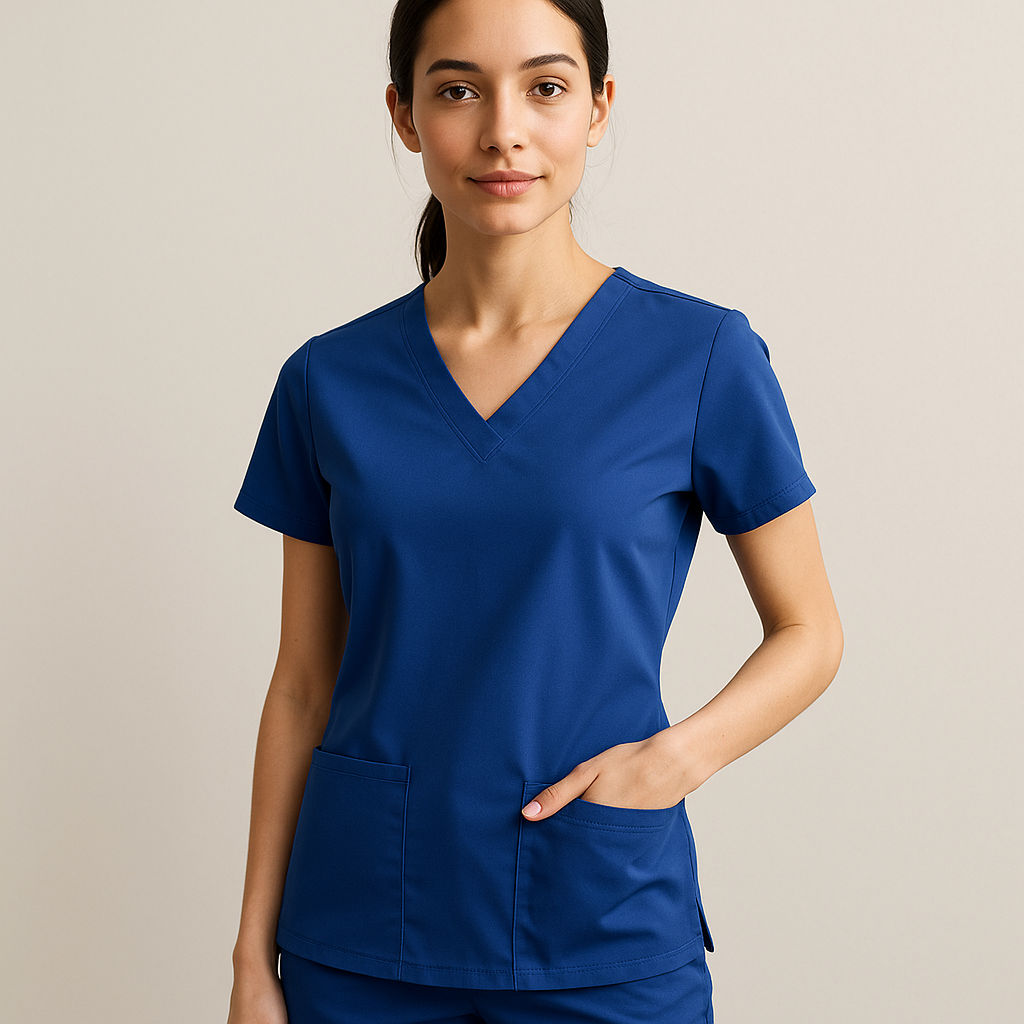 Medicīnas scrub apģērbs sīkiem cilvēkiem – kā izvairīties no "maisveida" efekta?