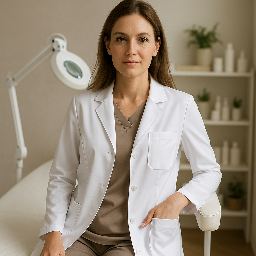 Medicīniskā apģērba izvēle dermatologam – elegantā un praktiskā kombinācija