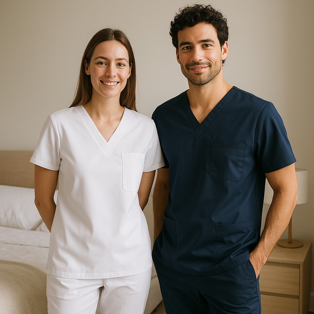 Kā izvēlēties medicīnas apģērbu mainīgiem darba grafikiem – minimāls garderobes komplekts un maksimāls komforts